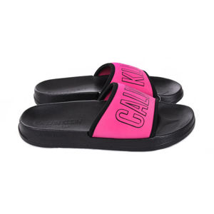 Calvin Klein dámské růžové pantofle Slide - 35/36 (507)